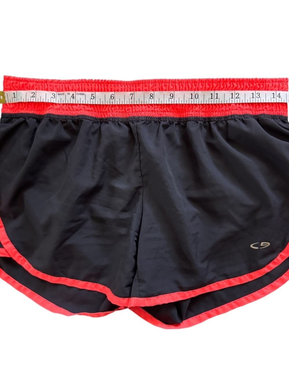 C9 by Champion Black & Red Women’s Running Shorts - Picture 3 of 6